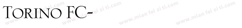 Torino FC字体转换